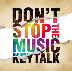 【中古】[176] CD キートーク DON’T STOP THE MUSIC(通常盤) KEYTALK 新品ケース交換 送料無料 TYCT-60149