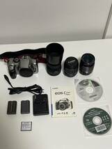Canon キヤノン EOS DIGITAL カメラ　EF-S 18-55mm／SHIGUMA シグマ 55-200mm_画像1