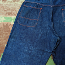 フェイド◎ 【BIG MAC】 50s Denim Work Pants / 50年代 ビッグマック デニム ワーク パンツ ペインター ビンテージ ヴィンテージ 40s60s_画像8