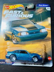 Hot Wheels ホットウィール '92 Ford Mustang フォード マスタング FAST & FURIOUS