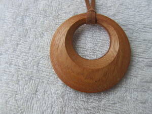 趣味の手作り　木製　ケヤキ　ペンダント　木製　欅（ケヤキ）ペンダント