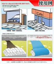 【防災用品】吸水性土のう 水だけでふくらむ土を使わない 台風、（20pcs.)_画像5