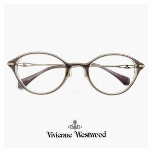 新品 ヴィヴィアン ウエストウッド メガネ 40-0007 c01 49mm レディース Vivienne Westwood 眼鏡 女性 40-0007 オーバル アジアンフィット