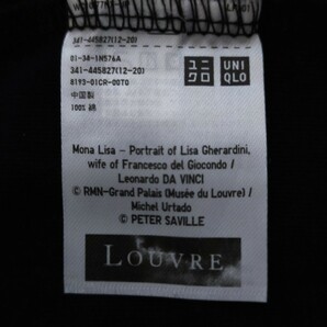 ☆UNIQLO UT プリントTシャ MUSEE DE LOUVRE×PETER SAVILLE 半袖 Tシャツ L モナリザ  ルーブルの画像8