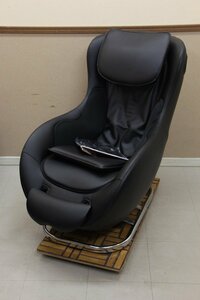 【引取歓迎】 フジ医療器 マッサージチェア (ブラック) LOWSTYLE MASSAGE CHAIR H (ロースタイルマッサージチェアH) AS-LS1-BK