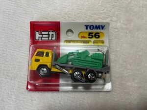 新品未使用！トミカ56 日野ブルドーザ運搬車　1台　タカラトミー