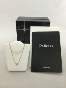 DE BEERS De Beers Flower in the Wind diamond necklace 18KTWG accessory [B945954]