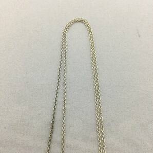 TIFFANY&Co. ティファニー フラワー コンビ ネックレス シルバー ゴールド アクセサリー 925 750【B186053】の画像7