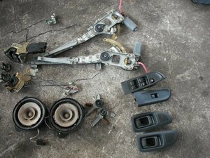 [B165]GC8,EJ20, Impreza,WRX STi,Version4, front door regulator, power window motor, switch, door lock,h41z