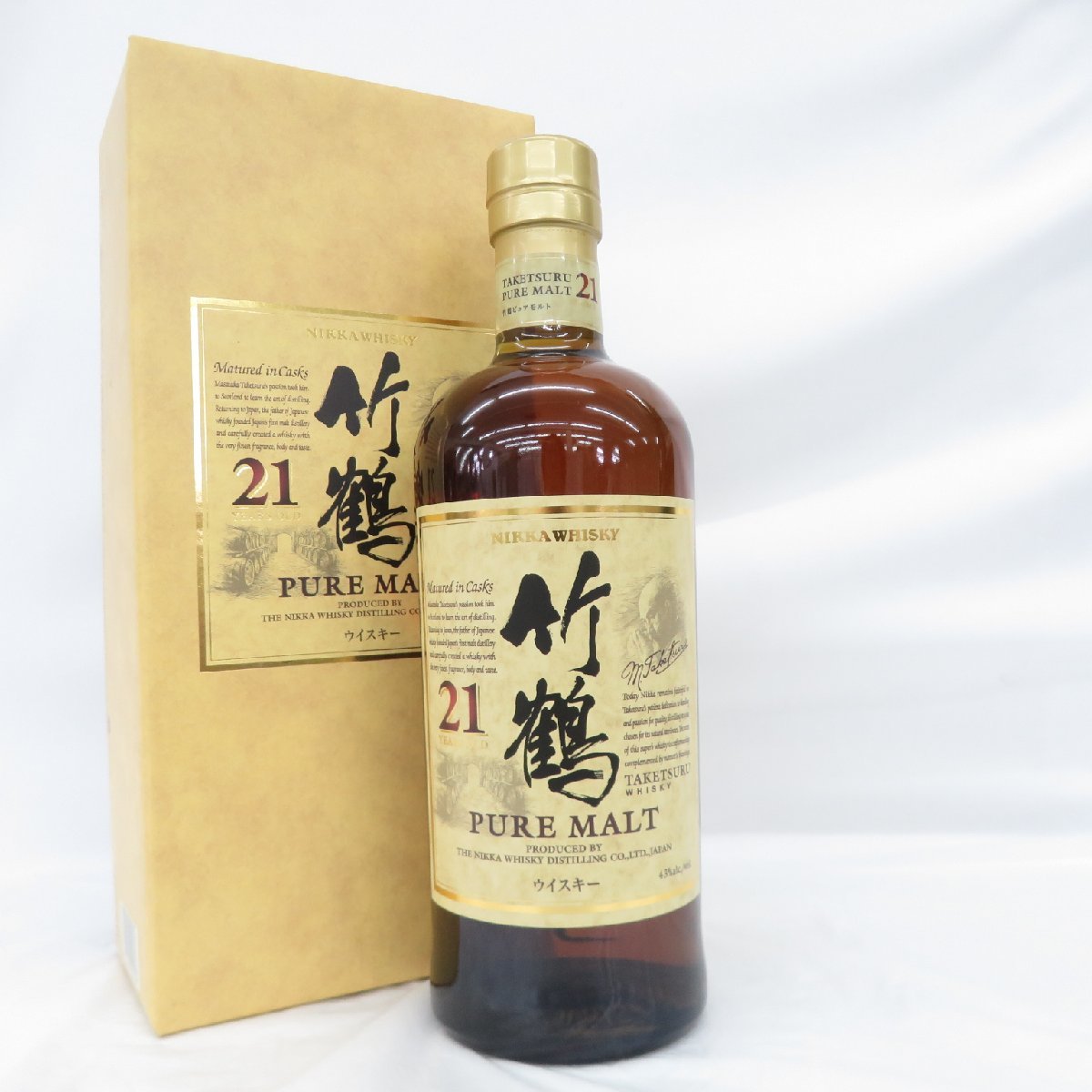 ヤフオク! -「竹鶴21年ピュアモルト」の落札相場・落札価格
