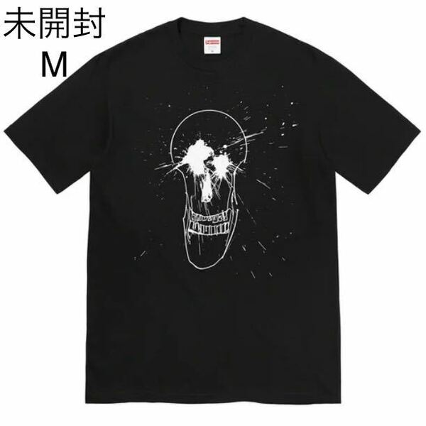 未開封 22ss Supreme Ralph Steadman Skull Tee Black size:M タグ、ステッカー付き supreme online購入 シュプリーム バックプリント