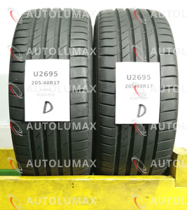 205/40R17 84Y KUMHO ECSTA PS71 中古 サマータイヤ 2本セット 2019年製 クムホ U2695.D