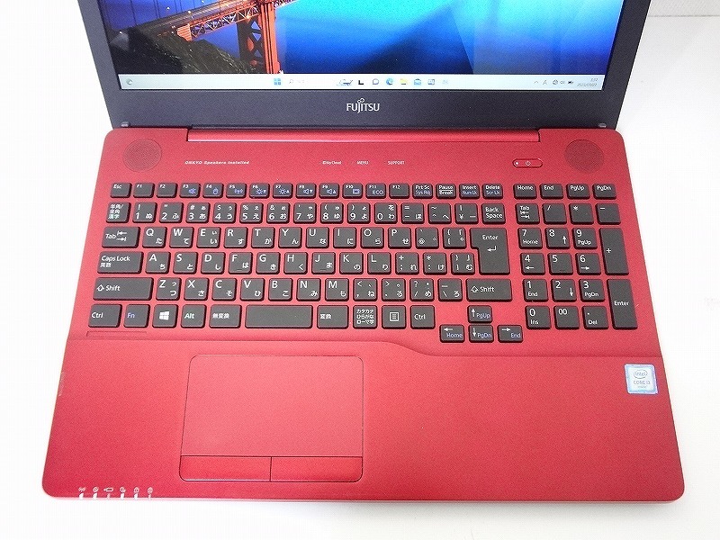 ◎美品!レッドフルHD 新品SSD搭載Win11 AH45/A3(Core i3-6100U/8GB