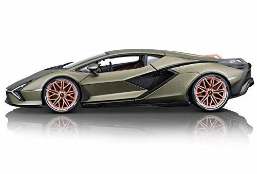 burago 1/18 Lamborghini Sian FKP37 2020 レッドメタリック