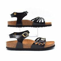 BIRKENSTOCK ビルケンシュトック Bali バリ パテント エナメル サンダル SIZE:23cm アンクルストラップ [S206169]_画像7