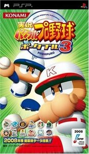 PSP 実況パワフルプロ野球ポータブル3【ジャケット傷み】 [H701733]