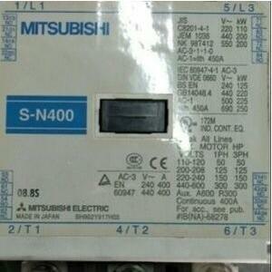 新品　MITSUBISHI/三菱電機 　 S-N400 AC220V 電磁接触器 【６ヶ月保証】