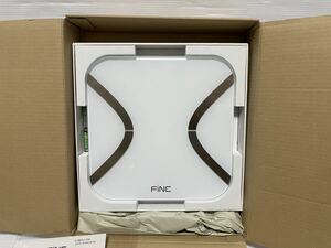 【送料無料】未使用品/FiNC SmartScale CS20E-mini/ホワイト/体組成計/体重計/Bluetooth/ iPhone Androidスマホ連動