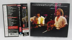 ロッド・スチュワート CD+DVD「アンプラグド (コレクターズエディション)」帯付き 検索：rod stewart unplugged Collector's Edition