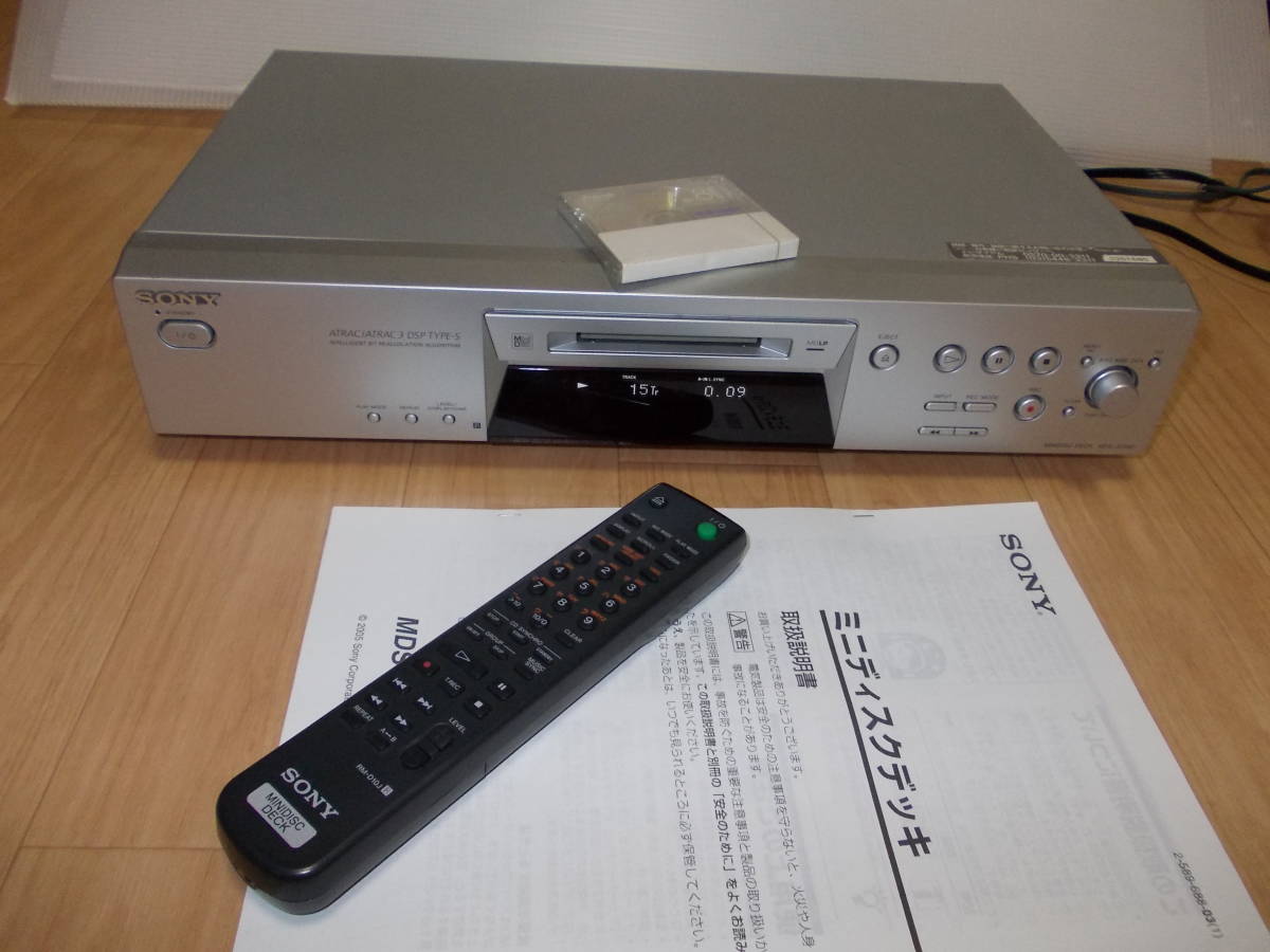 SONY ソニー MDデッキ MDS-JE580 MDLP対応 動作品 | JChere雅虎拍卖代购