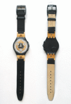 ★超入手困難未使用品★007×SWATCH★コラボモデル★THE MAN WITH THE GOLDEN GUN★電池交換済み★ジェームズ・ボンド★オメガ好きも見てね_画像4