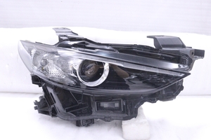 36-2706★美品★LED BP5P MAZDA3★右ヘッドライト KOITO 100-8N008 打刻:1F ASSY ブラック 純正★マツダ (YM)