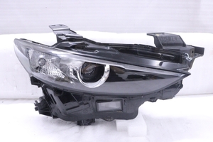 36-2745★美品★LED BP5P MAZDA3★右ヘッドライト KOITO 100-8N008 打刻:1F ASSY ブラック 純正★マツダ (YM)