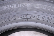 36-2845★未使用品 YOKOHAMA ice GUARD タイヤ4本セット 2020年25週 185/60Ｒ15 84Ｑ IG50 (UK)_画像4