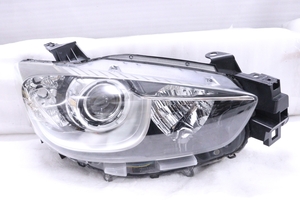 34-1137★HID 前期 KEEFW CX-5★右ヘッドライト STANLEY P9770 打刻:Z ブラック 純正★マツダ (DM)