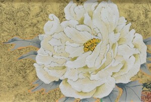 Art hand Auction Koichi Suzuki Fukihana Pintura Japonesa SM [Galería Seiko] Una de las galerías de arte más grandes de Tokio 53 aniversario *, cuadro, pintura japonesa, flores y pájaros, pájaros y bestias