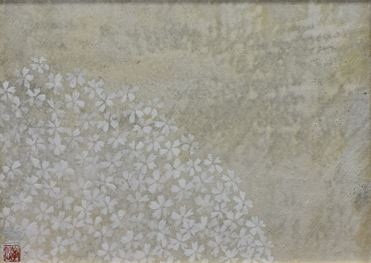 [Masami Gallery: 5, 000 pieces on display] Great find: Japanese painting by Koichi Suzuki, No. 4, Spring Day, Painting, Japanese painting, Landscape, Wind and moon