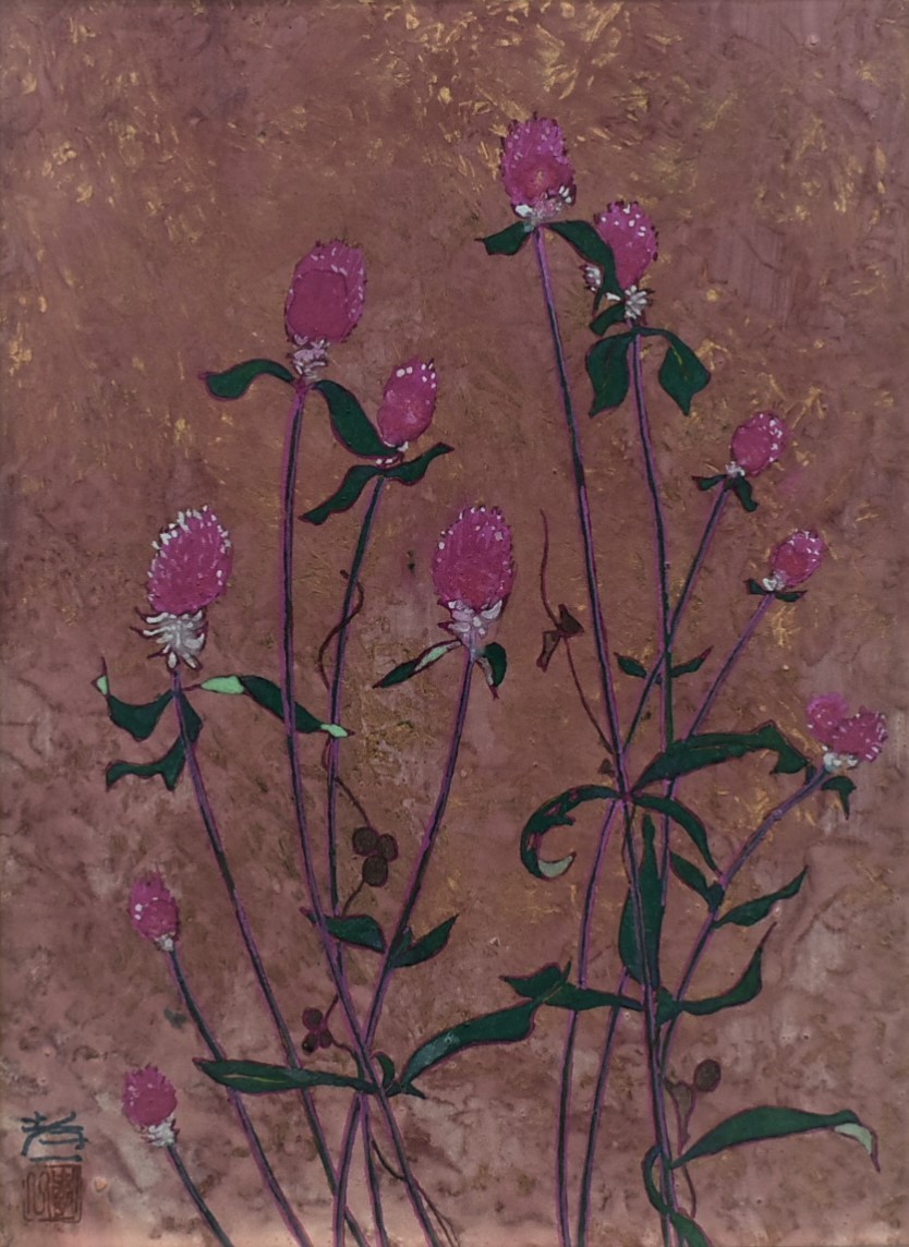 اكتشاف عظيم: اللوحة اليابانية! سوزوكي كويتشي, رقم 4 بونبون في معرض سيكو, تلوين, اللوحة اليابانية, الزهور والطيور, الحياة البرية