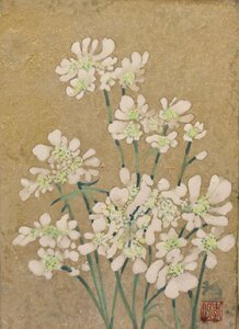 Art hand Auction [معرض Seiko / 5000 عنصر معروض] أعمال الرسام الياباني الشهير Koichi سوزوكي SM Lace Flower مع الإطار, تلوين, اللوحة اليابانية, الزهور والطيور, الطيور والوحوش