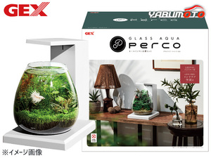 Gex Glass Aqua Perco T-W-W-WH Aquarium Persco Tropical Fish Ceremony Fish Поставляется водными банками.