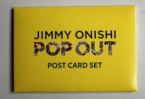 JIMMY ONISHI POP OUT POST CARD SET 10 вид ввод не использовался товар 