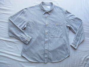 M H L, Margaret Howell small check pattern shirt size S made in Japan 