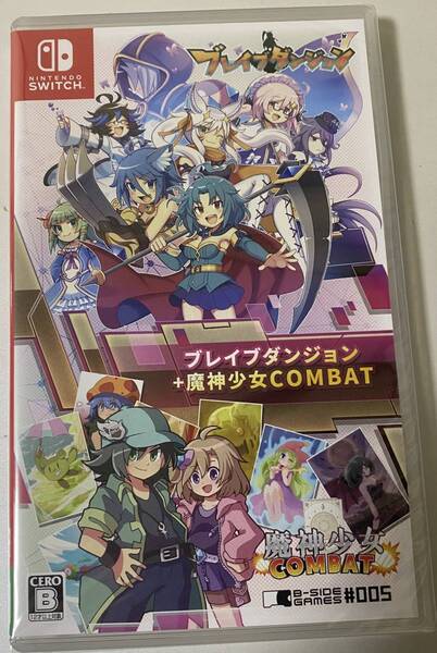 ブレイブダンジョン+魔神少女COMBAT switch 新品