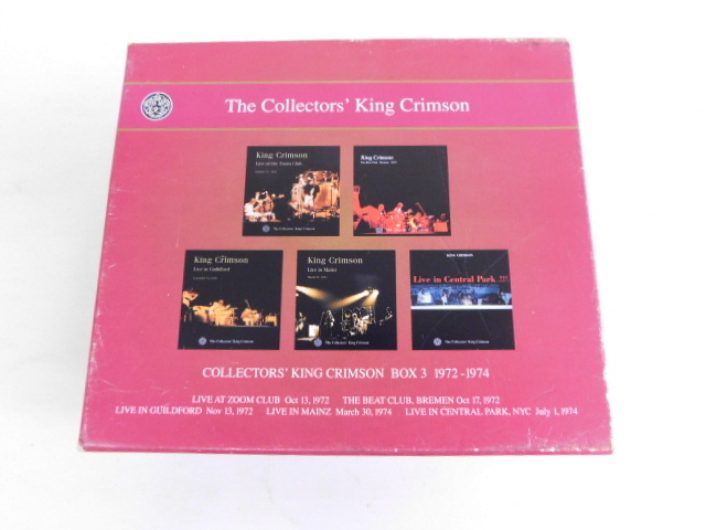 ヤフオク! -「king crimson box」(CD) の落札相場・落札価格