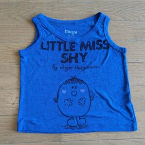 little miss shy タンクトップ ノースリーブ 110cm