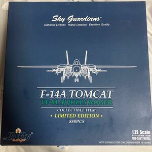 Лимитированная серия Воздушная модель F-14 Tomcat TopGun 1/72