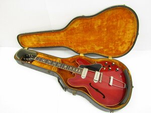 Gibson ギブソン ES-330 TDC cherry チェリー エレキギター 動作確認済 ハードケース付 中古 ◆G3963