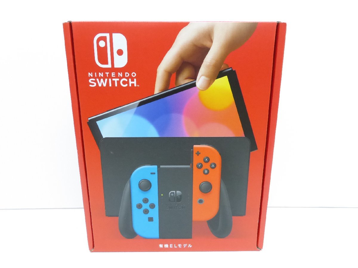 未開封]新型 Nintendo Switch 本体 ネオンブルー ネオンレッド - 通販