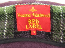Vivienne Westwood Red Label ストール付きオーブボタンチェックドルマンジャケット SIZE:3 ◆FL823_画像5