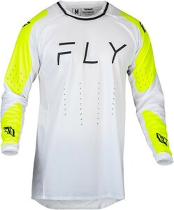 Lサイズ MXジャージ FLY 24 EVOLUTION DST ホワイト/ハイビス モトクロス 正規輸入品 WESTWOODMX