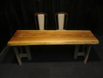 G007　杉　一枚板　テーブル　ローテーブル　　カウンター　棚　椅子　ダイニングテーブル　座卓　天板　無垢一枚板_画像1