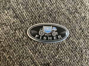  Chevrolet sill plate FISHER emblem new goods. Fischer emblem Impala bell air Camaro she bell L kami-no