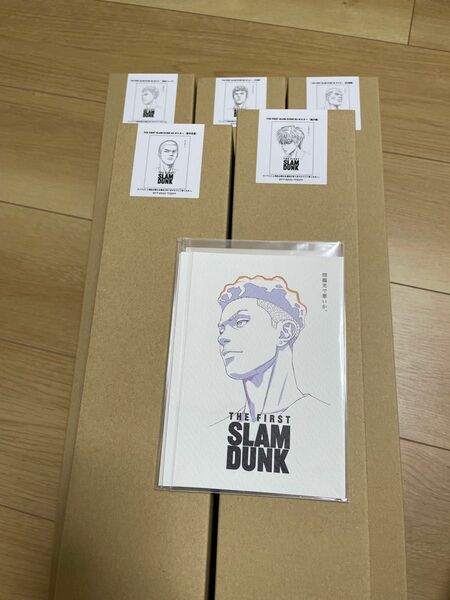 slam dunk ポスター5種、ポストカードセット