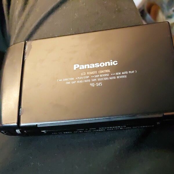 (文文)→→(ジャンク)←←Panasonic カセットプレイヤー RQ-S45