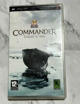 海外版　Military History : Commander PSPソフト_画像1