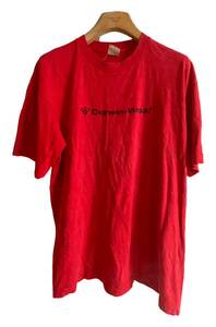 激レア★ 80's cerwin-vega オーディオメーカー フルーツオブザルーム ヴィンテージ　Tシャツ　XL 赤 USA製　アメリカ製 米国製